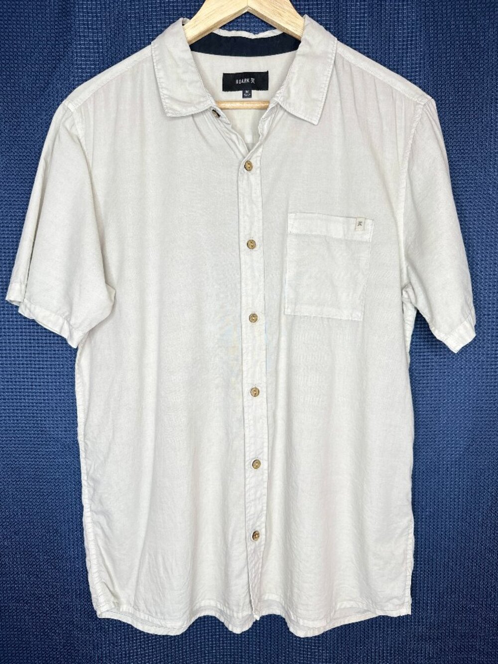 Roark Made to Fade Button down MEDIUM Gorpcorp Outdoor Preppy Adventure Travel